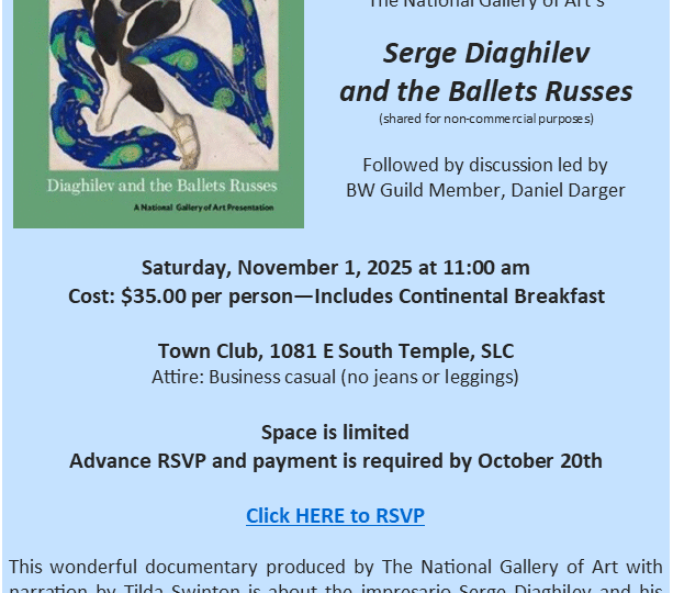 The Film & Breakfast Club ~ November 2025